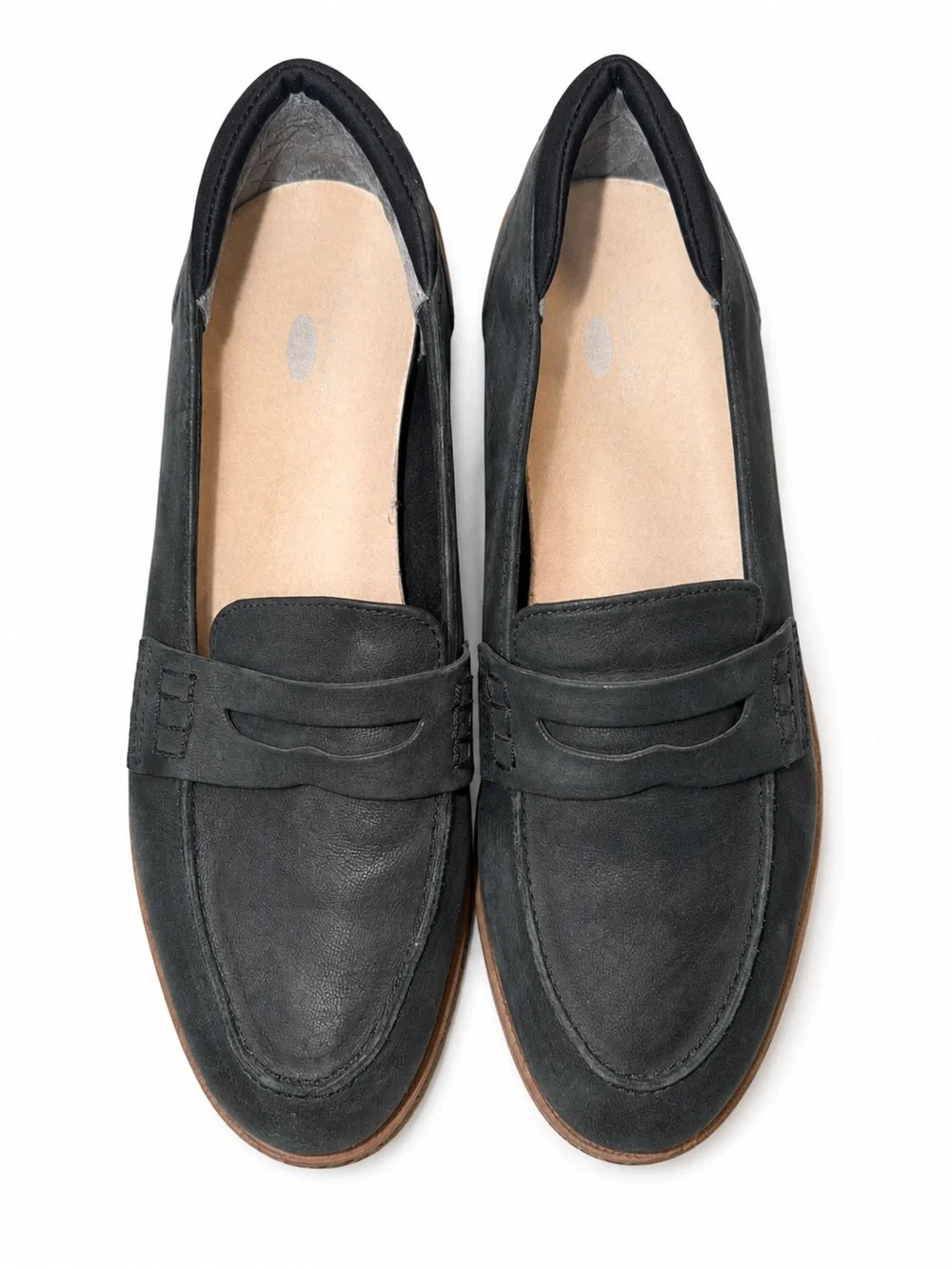 Dr. Scholl's | Black Suede Penny Loafers | Comfort Shoes |Women's Size 11